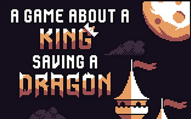 A Game About a King Saving a Dragon cover art