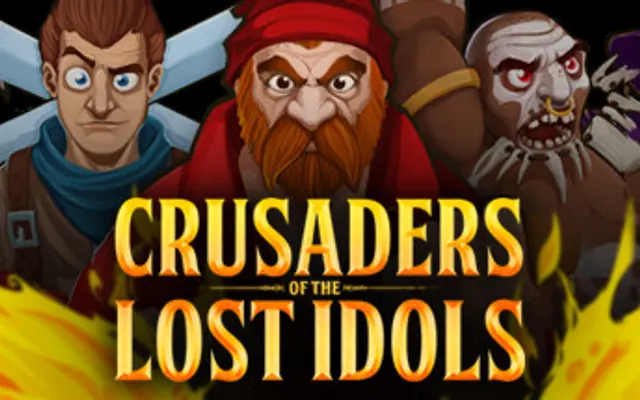 Crusaders of the Lost Idols cover art