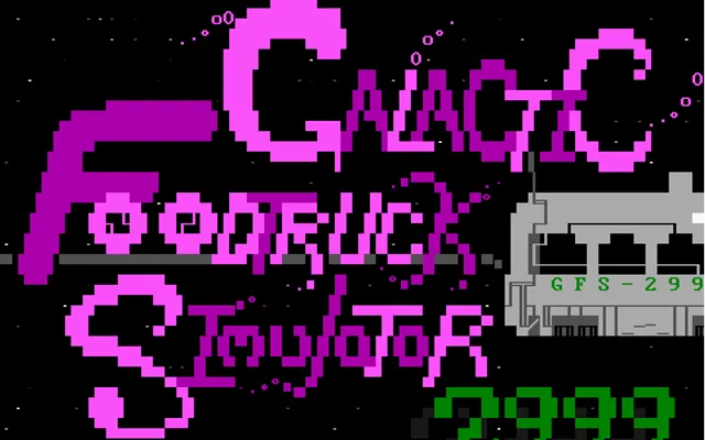 Galactic Foodtruck Simulator 2999 (GFS2999) cover art