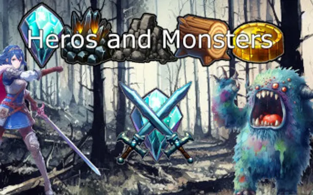 Heros and Monsters: Idle Incremental cover art