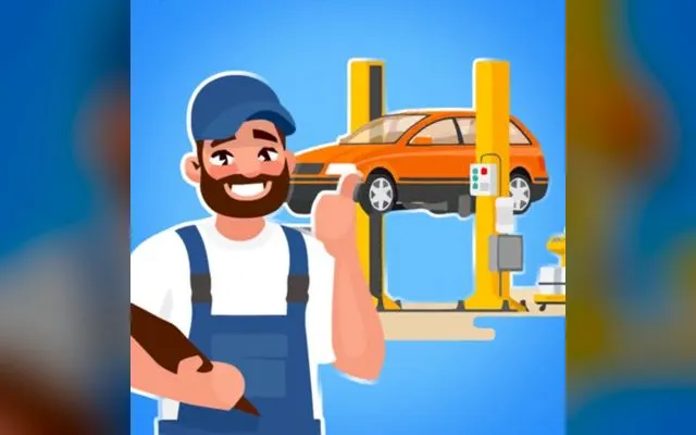 Idle Car Fix - Garage Tycoon cover art