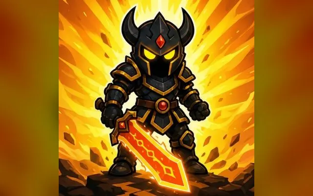 Knight Hero Adventure idle RPG cover art