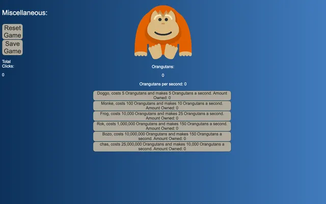 Orangutan Clicker cover art