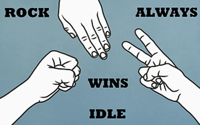 Rock Always Wins Idle cover art