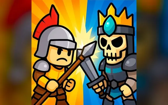 Tiny Warriors Rush - Idle TD cover art