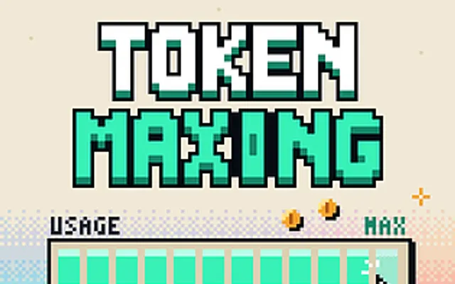 Token Maxing cover art