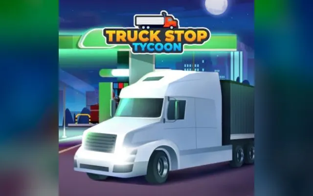 Truck Stop Tycoon-idle game cover art