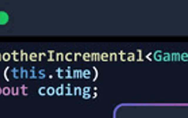 Yet Another Incremental Game (but this time about coding) cover art